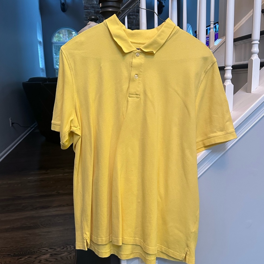 COPY - Lands' End Polo XL Yellow, 100% Cotton, Excellent Condition 👕
